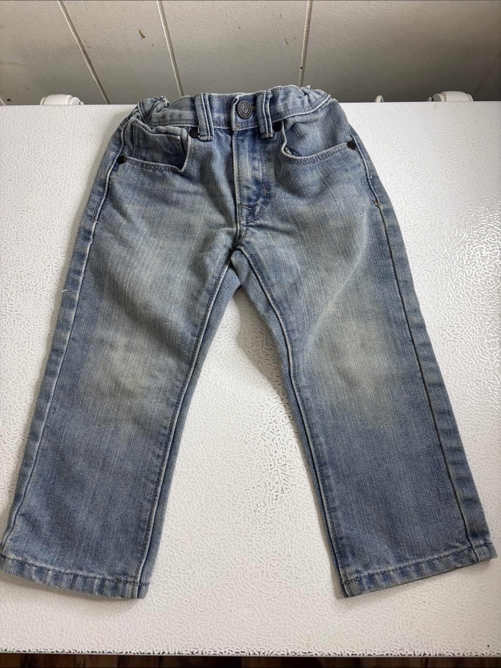 488 - Light Wash Kids' Straight Leg Jeans